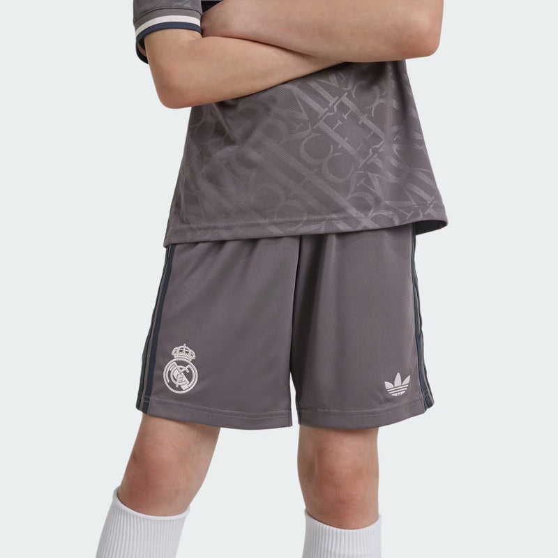 Conjunto Ninõ  tercera equipación del Real Madrid 24/25
