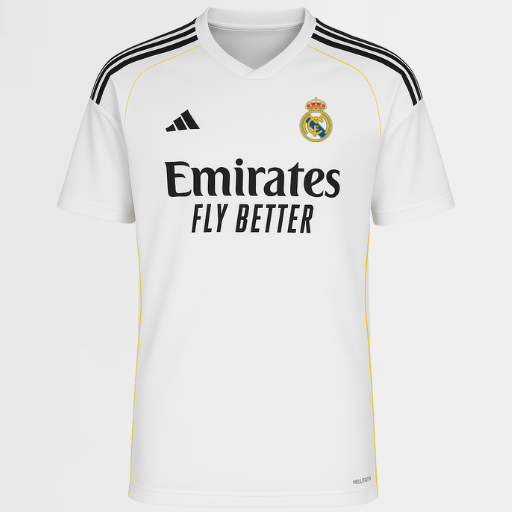 CAMISETA REAL MADRID I 25/26 HOMBRE - LANZAMIENTO- AFICIONADO